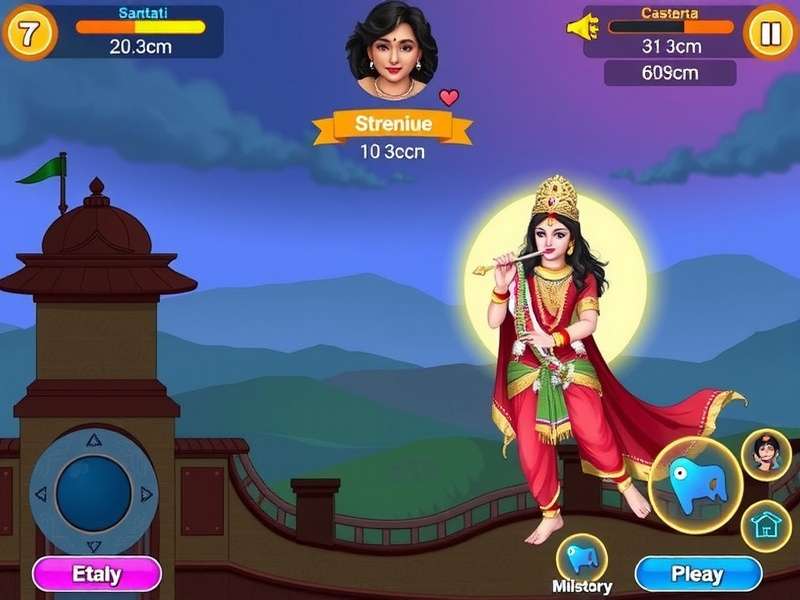Radha Krishna Spiritual Saga Game Screenshot